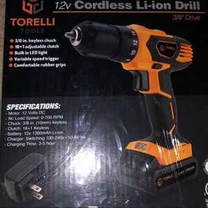 12v Cordless LI-ion Drill